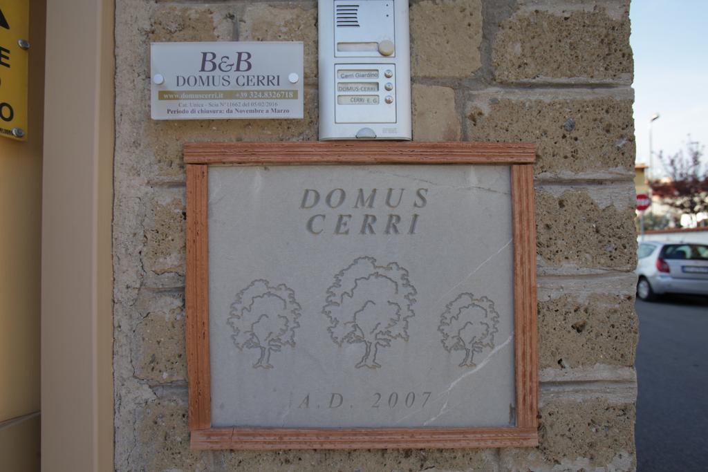 פיומיצ'ינו B&B Domus Cerri מראה חיצוני תמונה